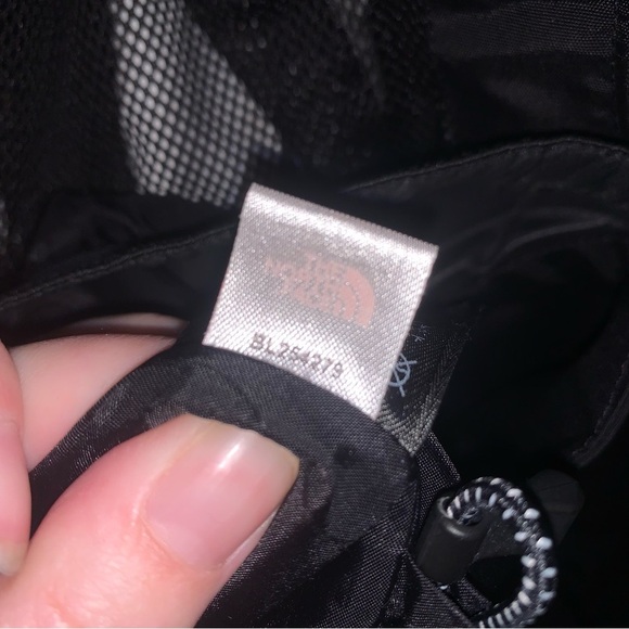 The North Face Black White Shell Jacket Hooded S - Picture 5 of 14